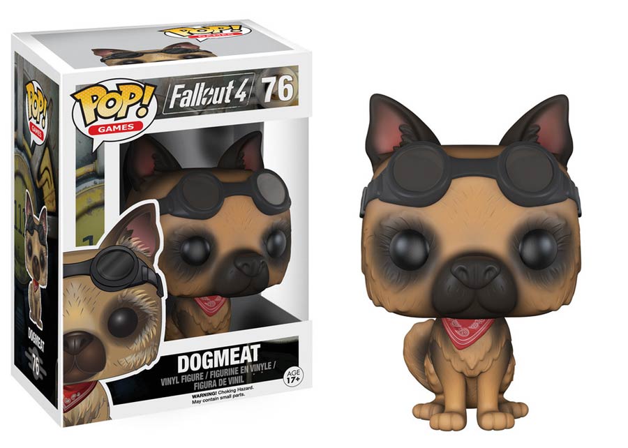 POP Games 76 Fallout 4 Dogmeat Vinyl Figure