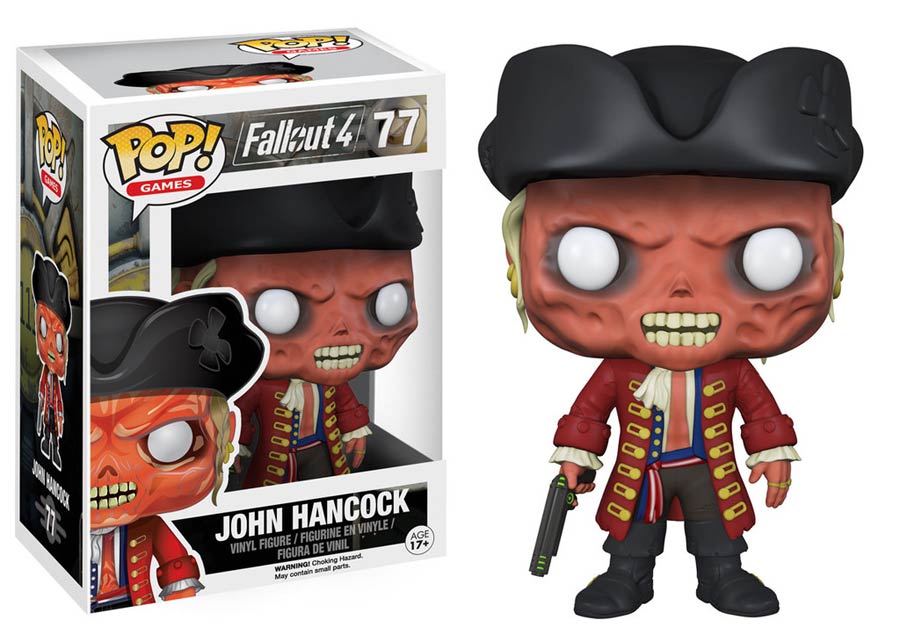POP Games 77 Fallout 4 John Hancock Vinyl Figure