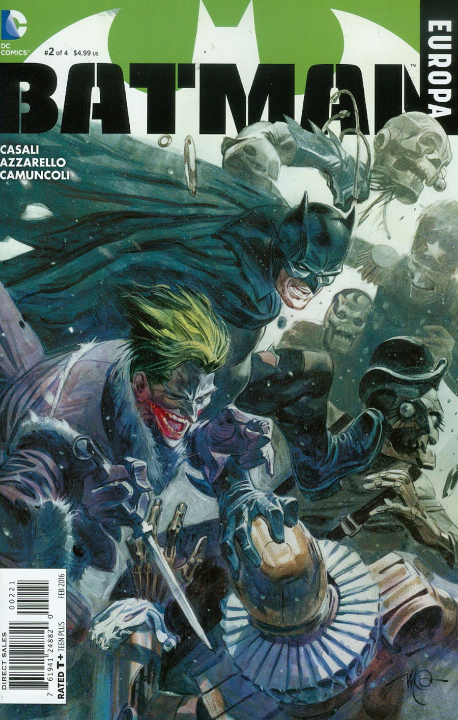 Batman Europa #2 Cover B Incentive Massimo Carnevale Variant Cover