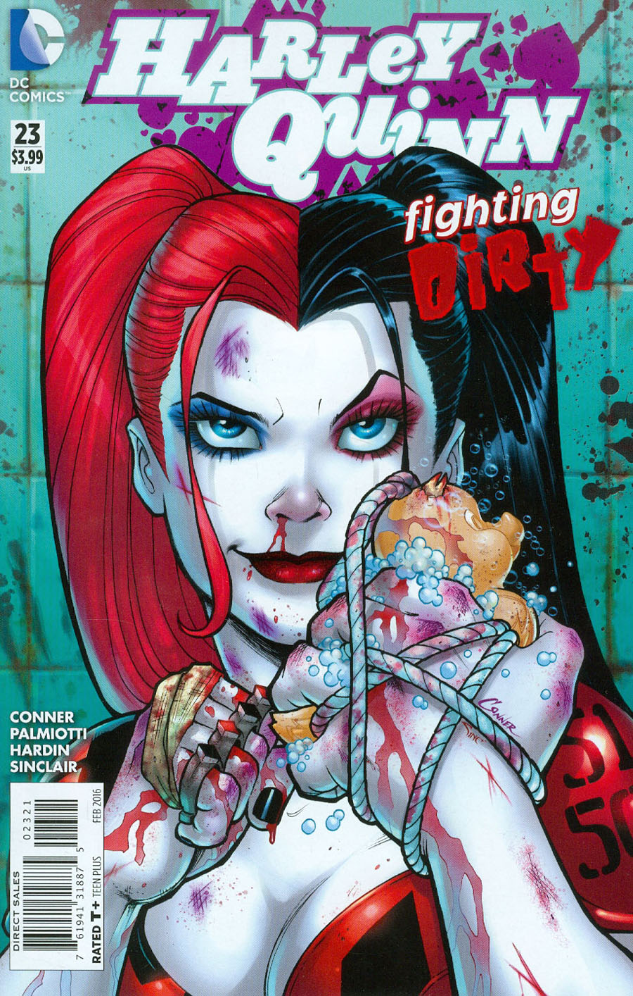 Harley Quinn Vol 2 #23 Cover C Incentive Amanda Conner Variant Cover