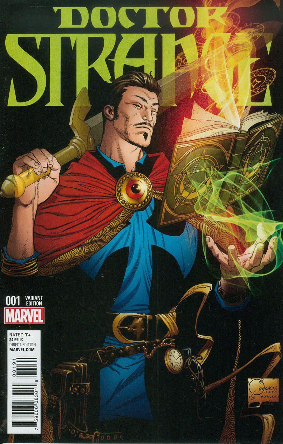 Doctor Strange Vol 4 #1 Cover K Incentive Joe Quesada Color Variant Cover