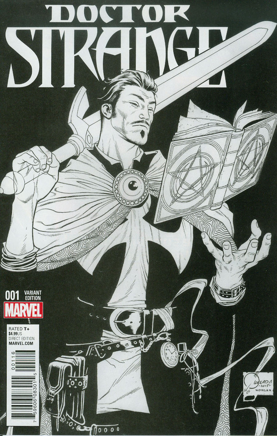 Doctor Strange Vol 4 #1 Cover L Incentive Joe Quesada Sketch Variant Cover