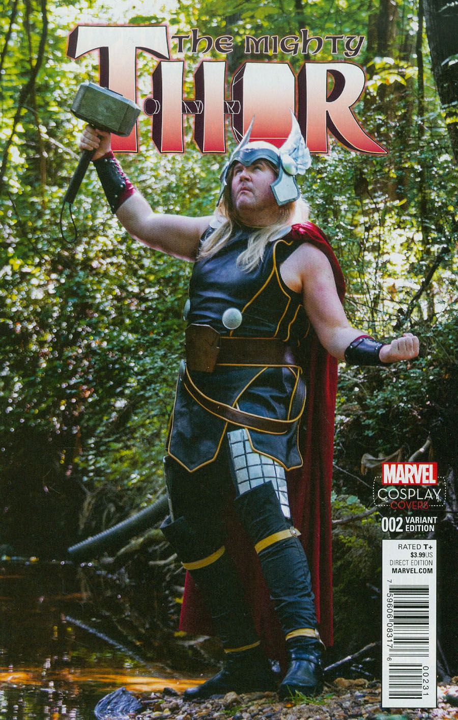 Mighty Thor Vol 2 #2 Cover B Incentive Cosplay Variant Cover