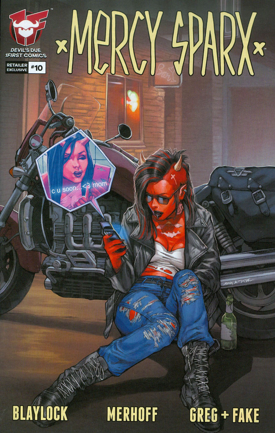 Mercy Sparx Vol 2 #10 Cover C Incentive Ashley Witter Variant Cover