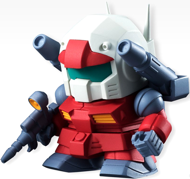 Build Model Gundam Vol 3 #2 RX-77-2 Guncannon Figure