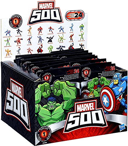 Marvel 500 2-Inch Collector Figure Blind Mystery Box