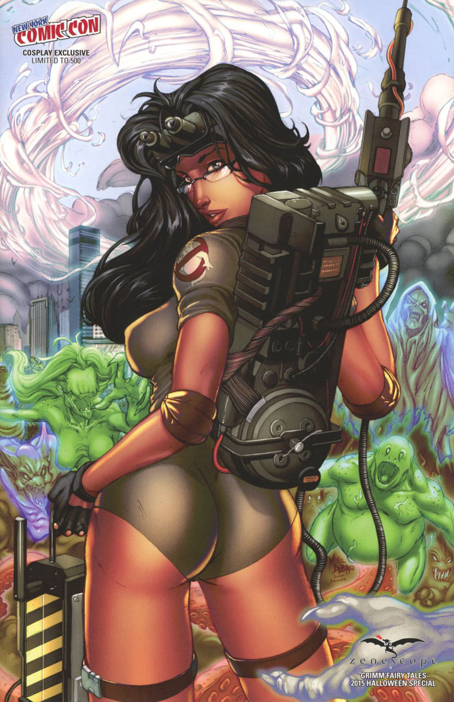 Grimm Fairy Tales Halloween Special 2015 Cover E NYCC Cosplay Exclusive Mike DeBalfo Variant Cover