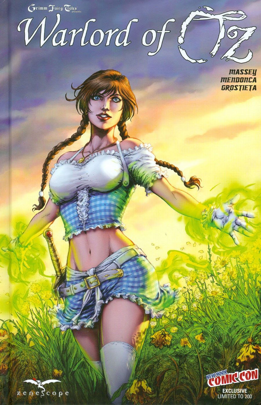 Grimm Fairy Tales Presents Warlord Of Oz HC NYCC Exclusive Jose Luis Variant Cover