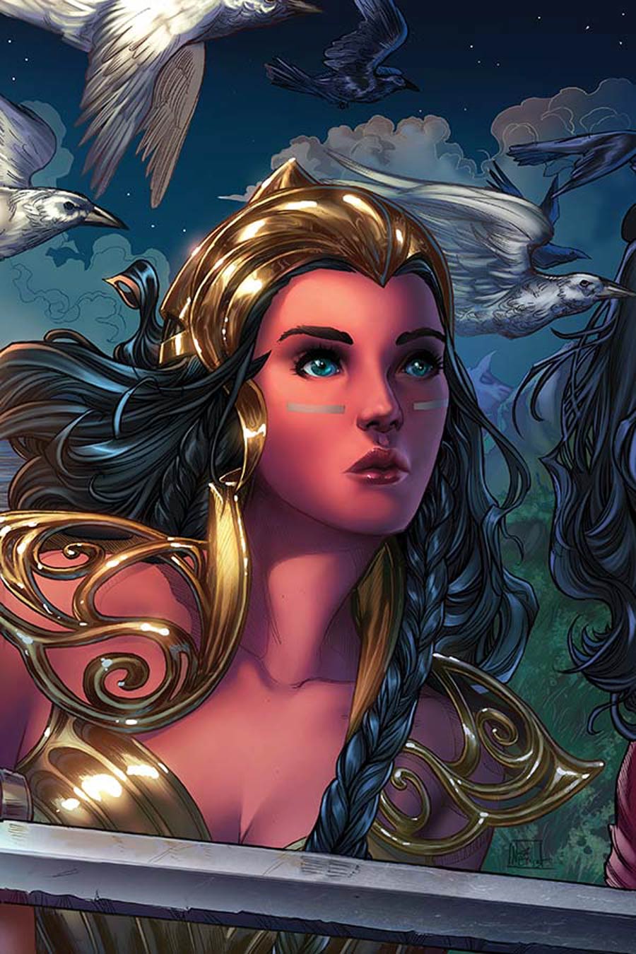 Dejah Thoris #1 Cover D Ultra-Limited Nei Ruffino Connecting Virgin Variant Cover