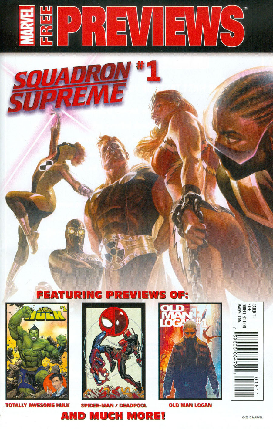 All-New All-Different Marvel Marvel Dec 2015 / Jan 2016 Previews