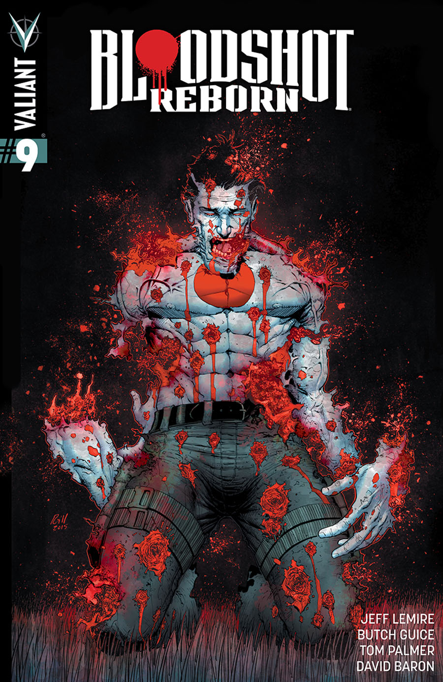 Bloodshot Reborn #9 Cover D Incentive Robert Gill Variant Cover