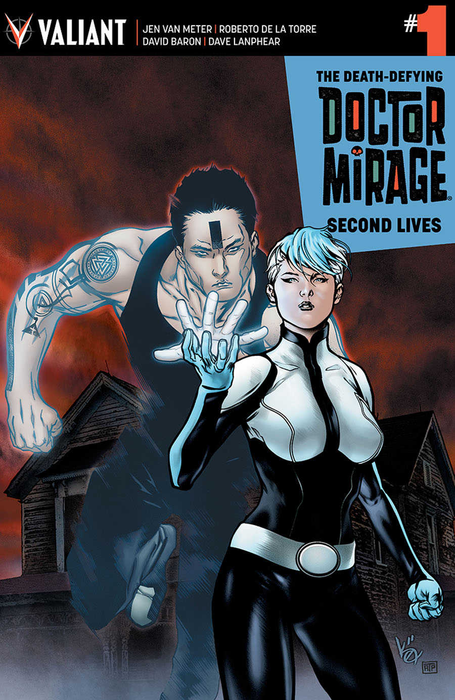 Death-Defying Doctor Mirage Second Lives #1 Cover D Incentive Khari Evans Variant Cover