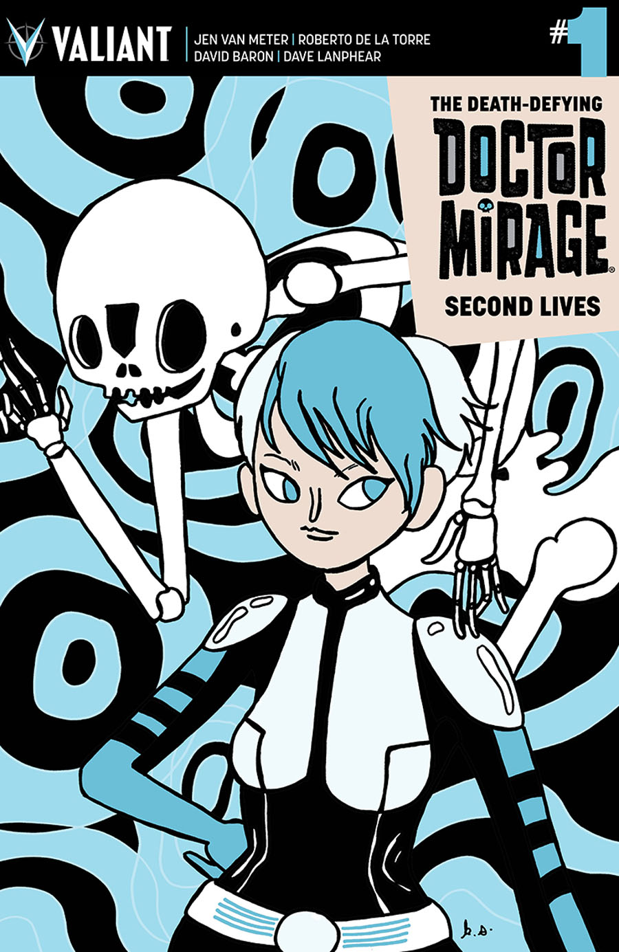 Death-Defying Doctor Mirage Second Lives #1 Cover E Incentive Katie Skelly Variant Cover