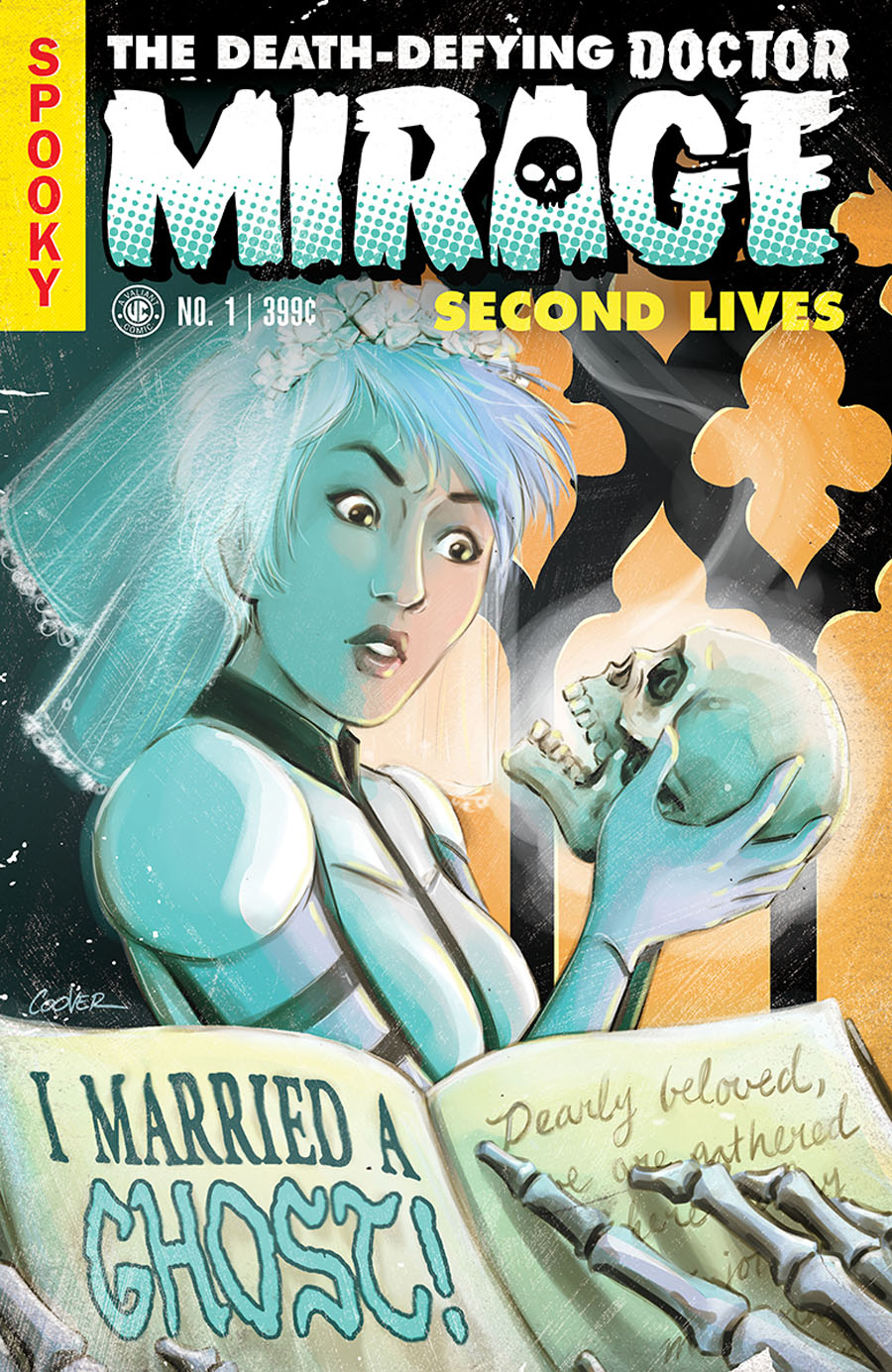 Death-Defying Doctor Mirage Second Lives #1 Cover F Incentive Colleen Coover Valiant Linewide Variant Cover