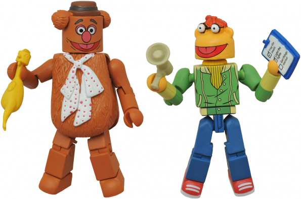 Muppets Minimates Series 1 Fozzie & Scooter 2-Pack