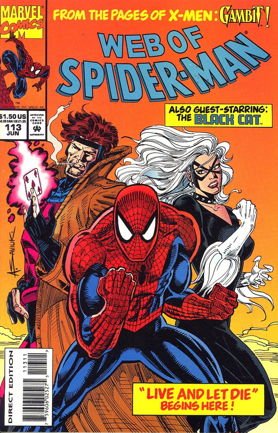 Web Of Spider-Man #113 Cover C Newsstand Edition