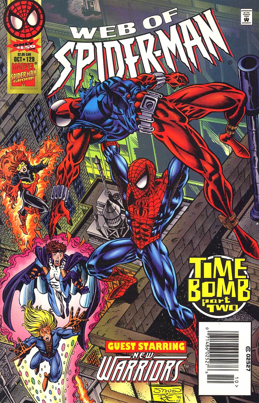 Web Of Spider-Man #129 Cover C Newsstand Edition