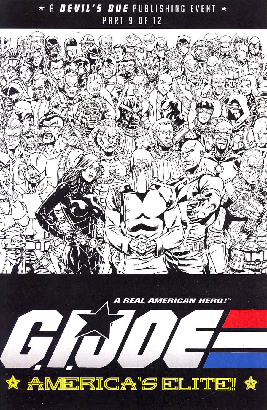 GI Joe America Elite #33 Sketch Variant