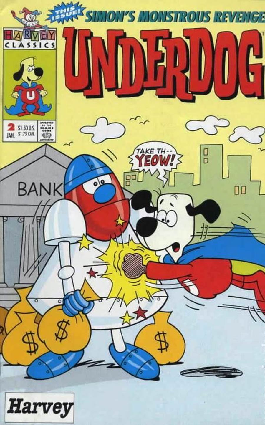 Underdog (Harvey Comics) #2