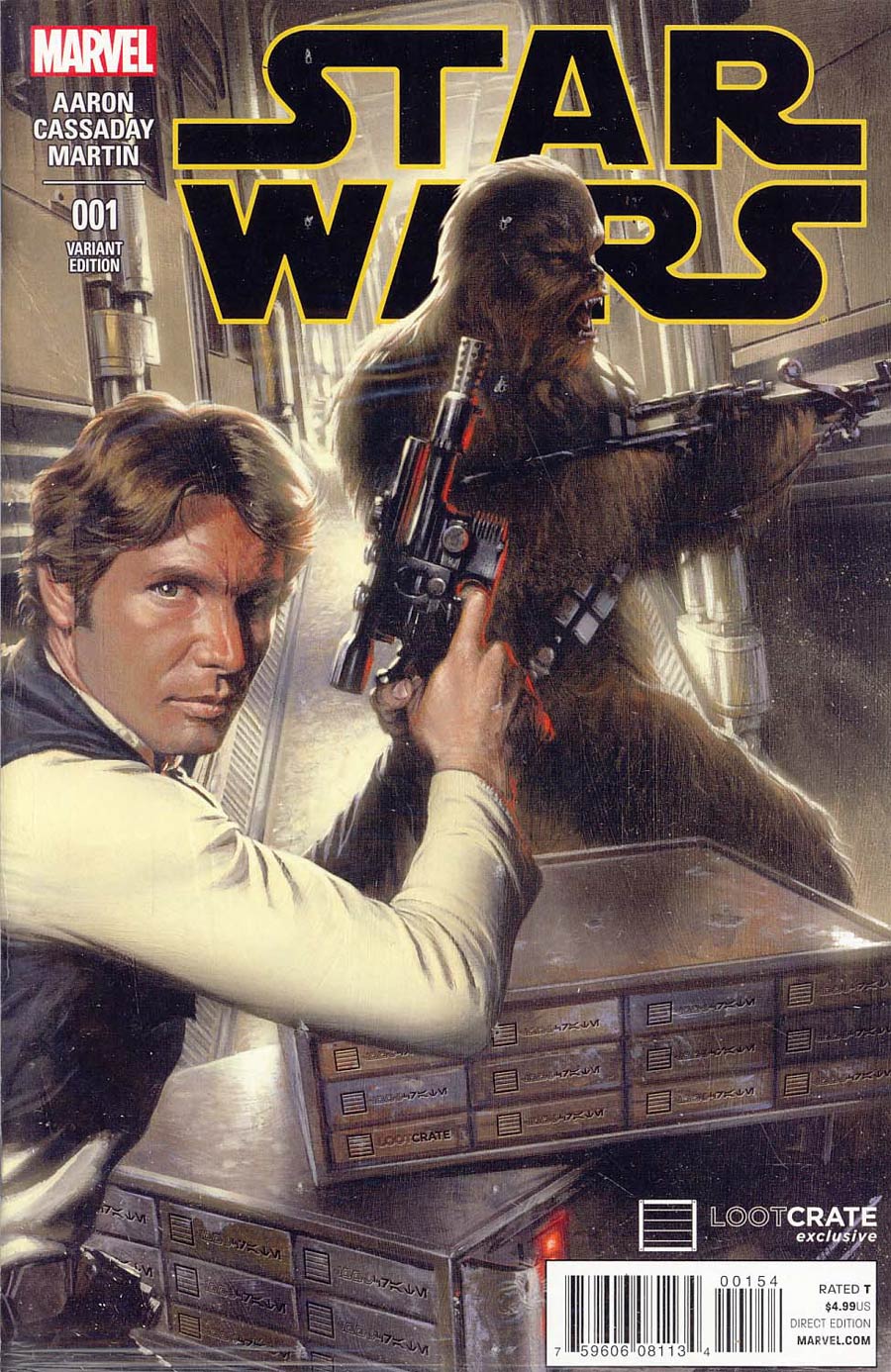 Star Wars Vol 4 #1 Cover Z-Z-Z-D Loot Crate Variant