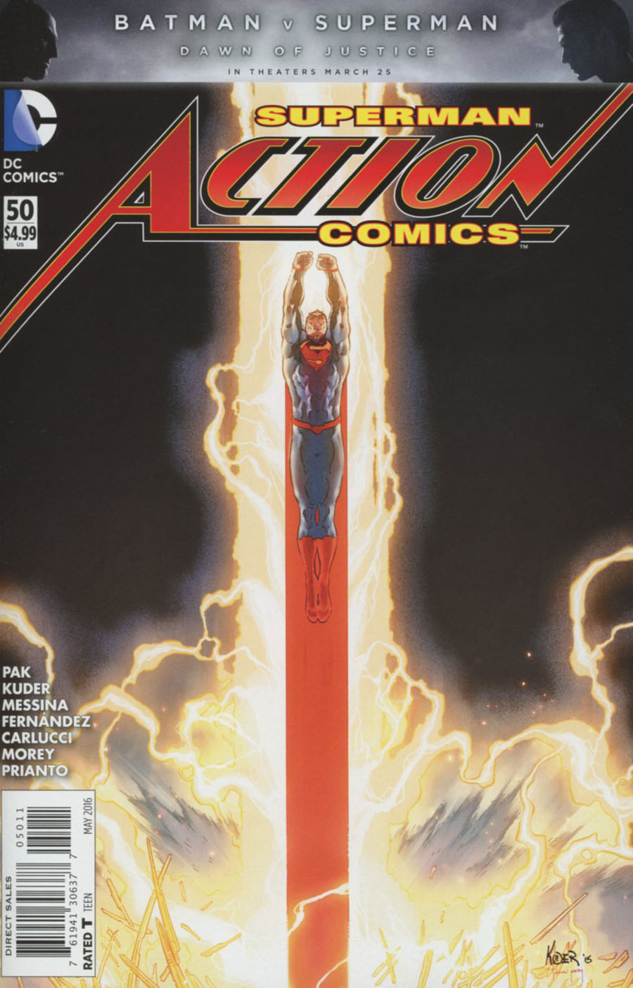 Action Comics Vol 2 #50 Cover A Regular Aaron Kuder Cover