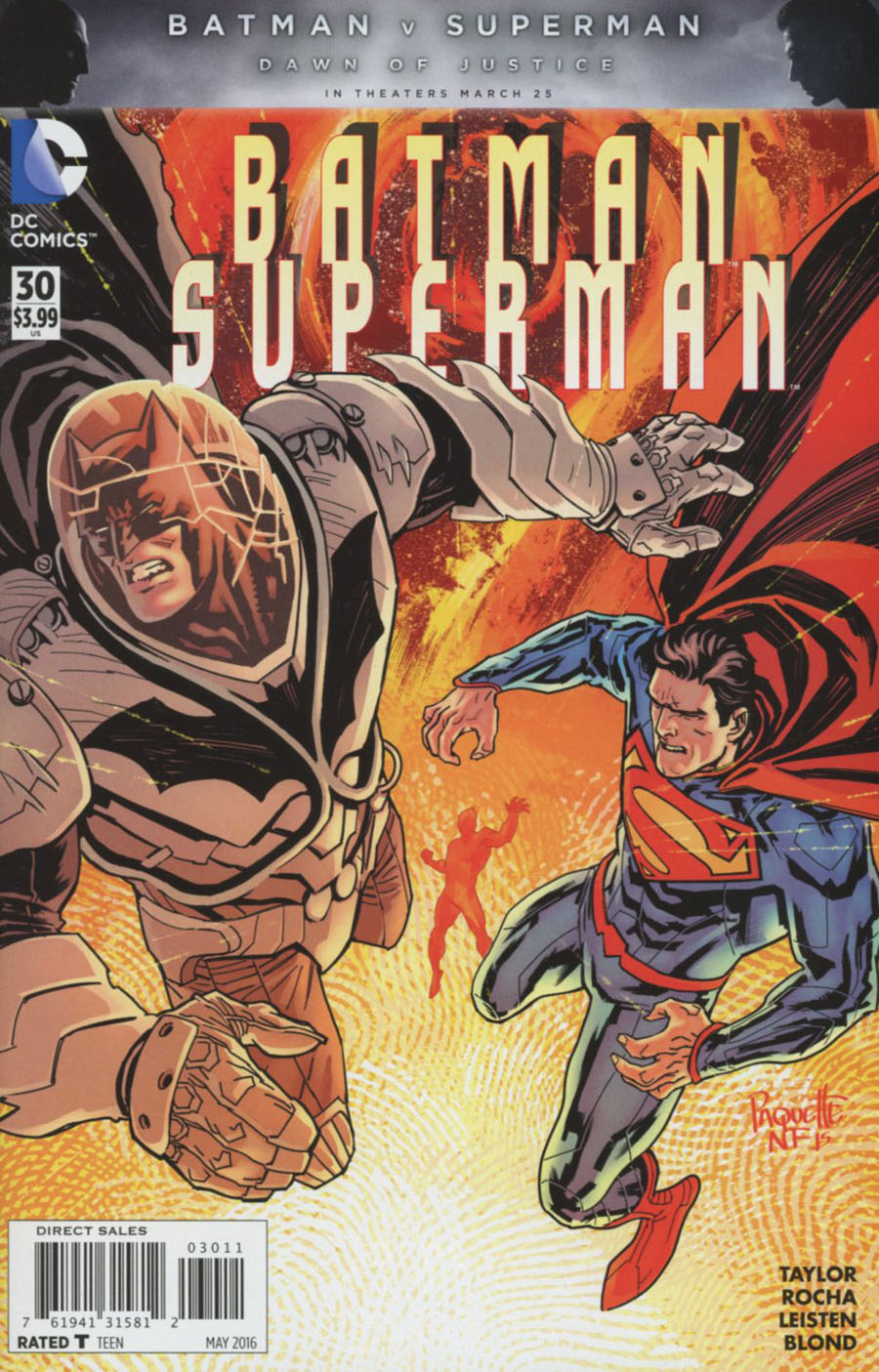 Batman Superman #30 Cover A Regular Yanick Paquette Cover