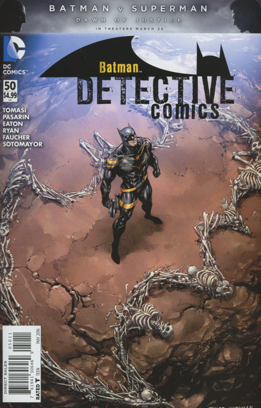 Detective Comics Vol 2 #50 Cover A Regular Tyler Kirkham Cover