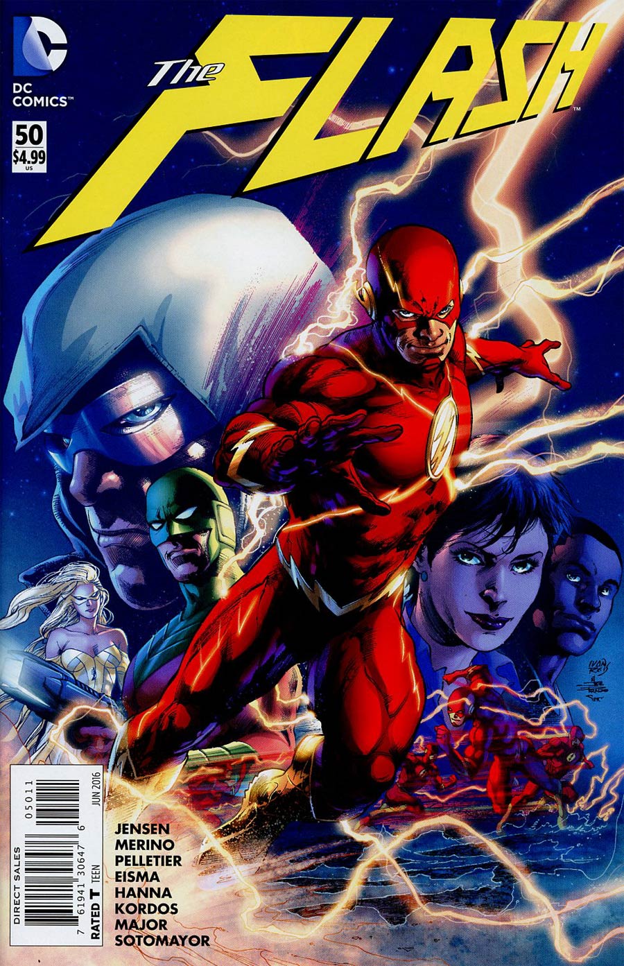 Flash Vol 4 #50 Cover A Regular Ivan Reis Cover