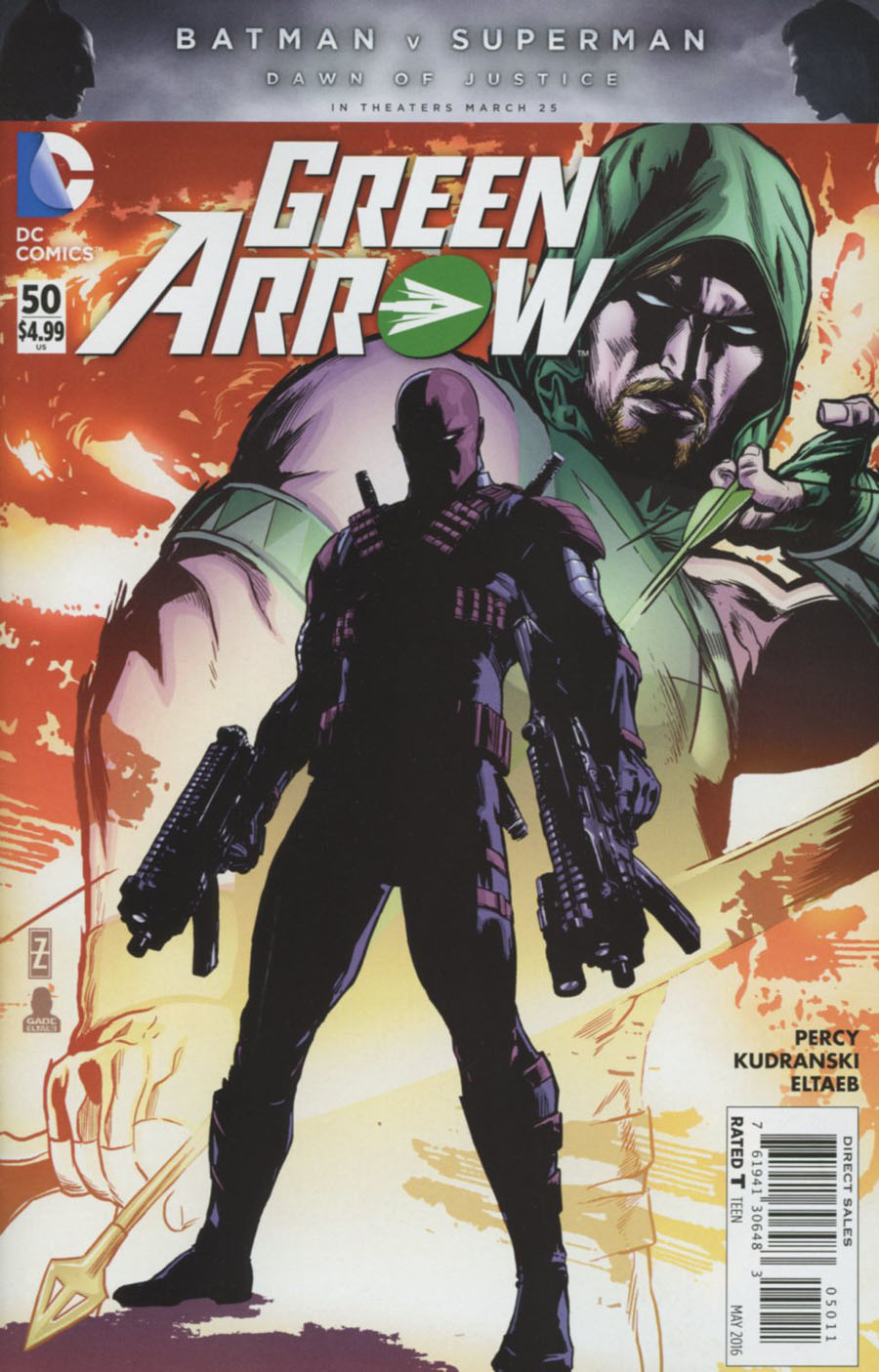 Green Arrow Vol 6 #50 Cover A Regular Shane Davis Cover