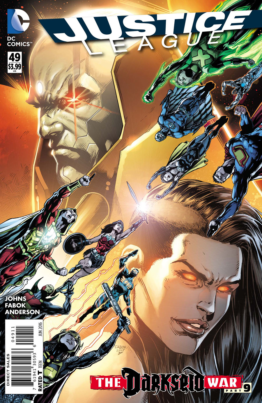 Justice League Vol 2 #49 Cover A Regular Jason Fabok Cover