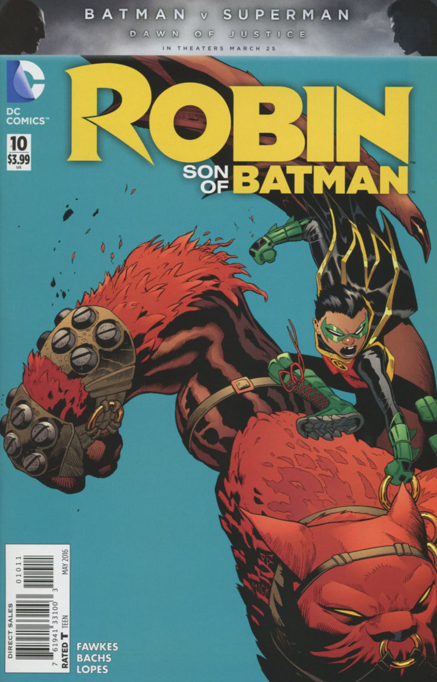 Robin Son Of Batman #10 Cover A Regular Patrick Gleason Cover