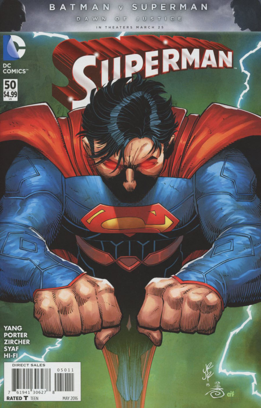 Superman Vol 4 #50 Cover A Regular John Romita Jr Cover