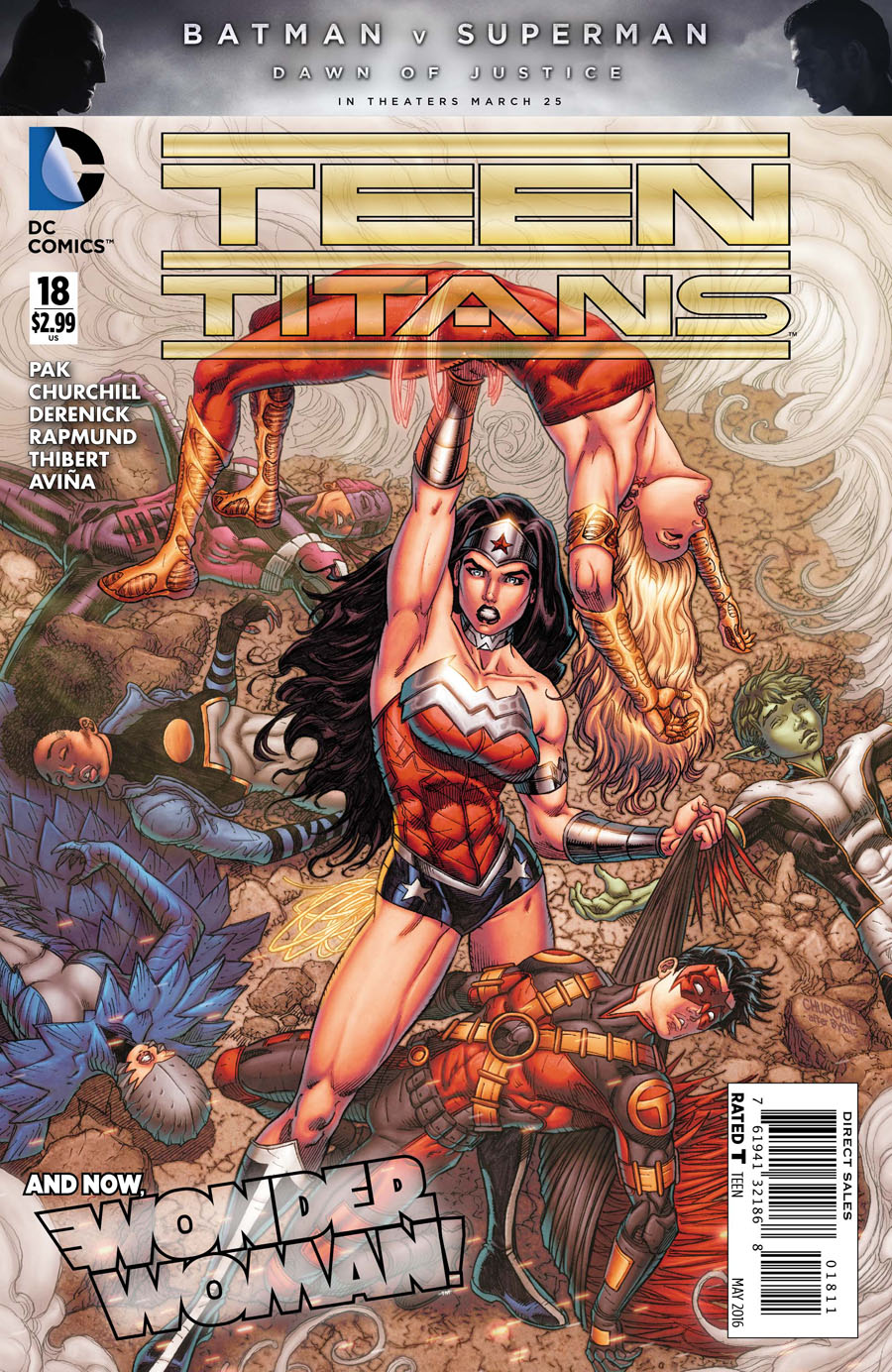 Teen Titans Vol 5 #18 Cover A Regular Ian Churchill Cover