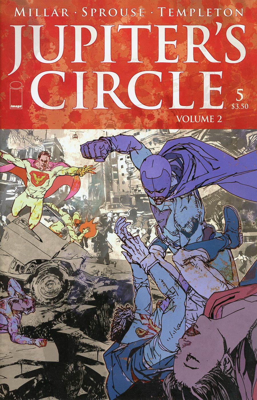 Jupiters Circle Vol 2 #5 Cover A Bill Sienkiewicz