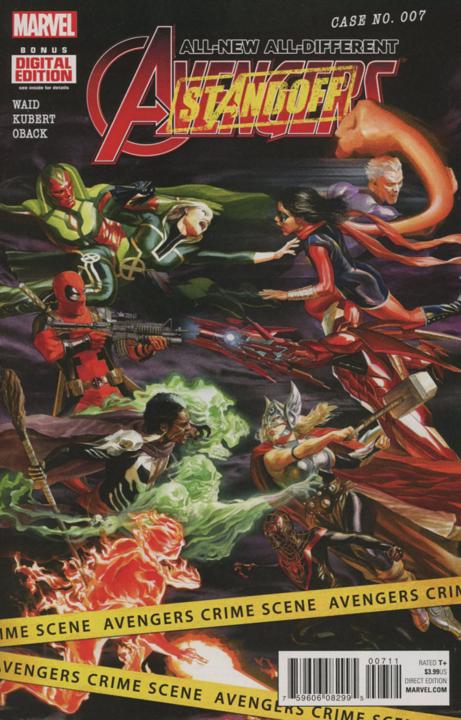 All-New All-Different Avengers #7 Cover A Regular Alex Ross Cover (Standoff Tie-In)