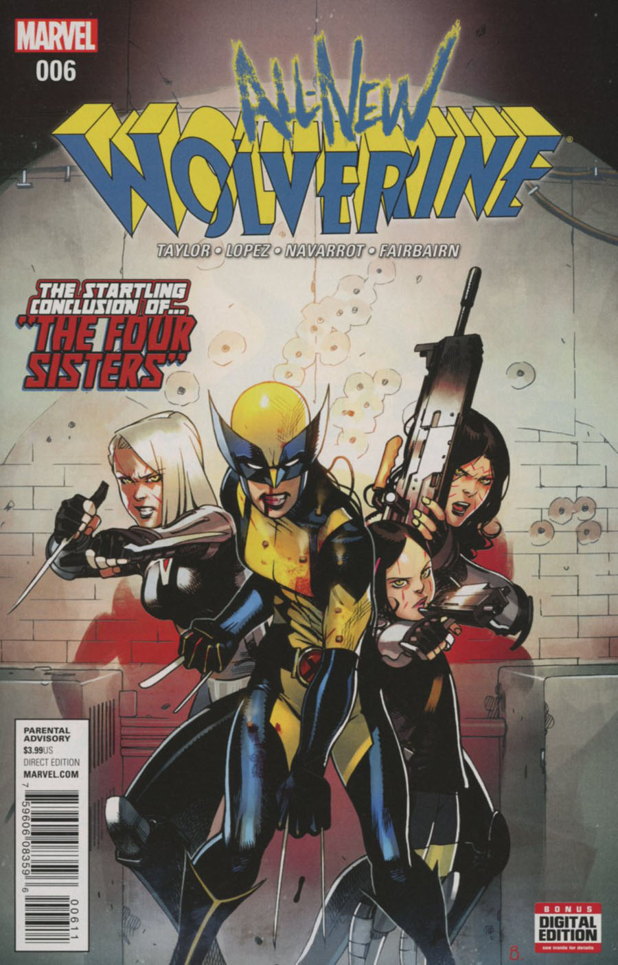 All-New Wolverine #6 Cover A Regular Bengal Cover