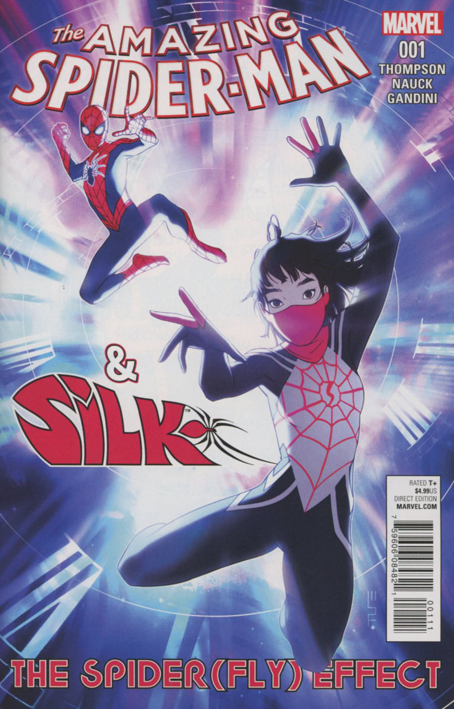 Amazing Spider-Man And Silk Spider(Fly) Effect #1
