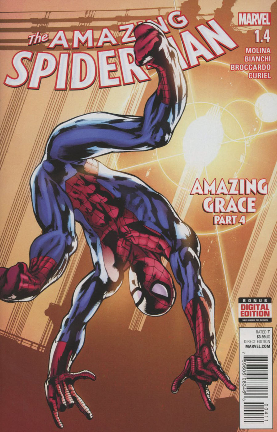 Amazing Spider-Man Vol 4 #1.4 Cover A Regular Bryan Hitch Cover
