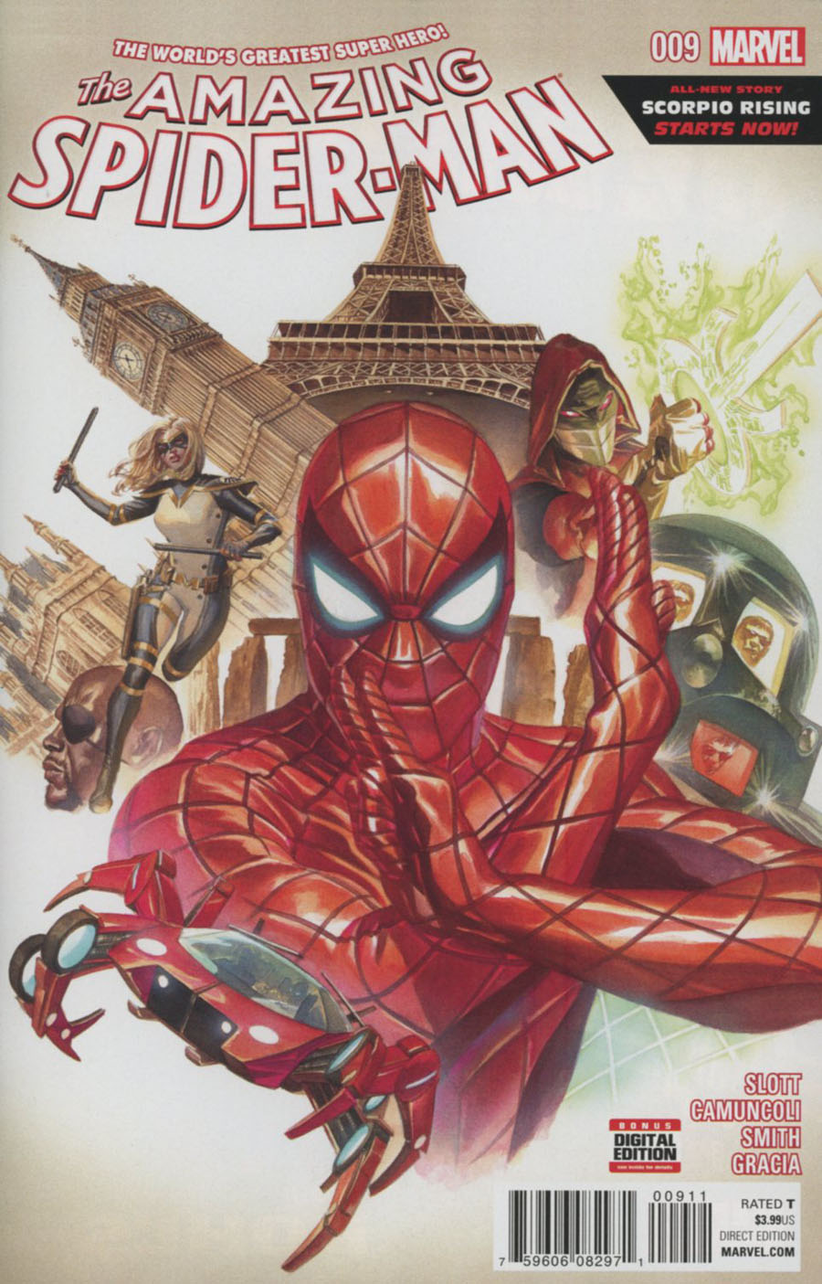 Amazing Spider-Man Vol 4 #9 Cover A Regular Alex Ross Cover