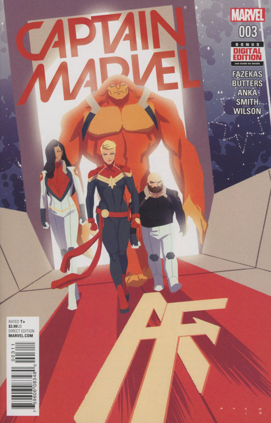 Captain Marvel Vol 8 #3 Cover A Regular Kris Anka Cover