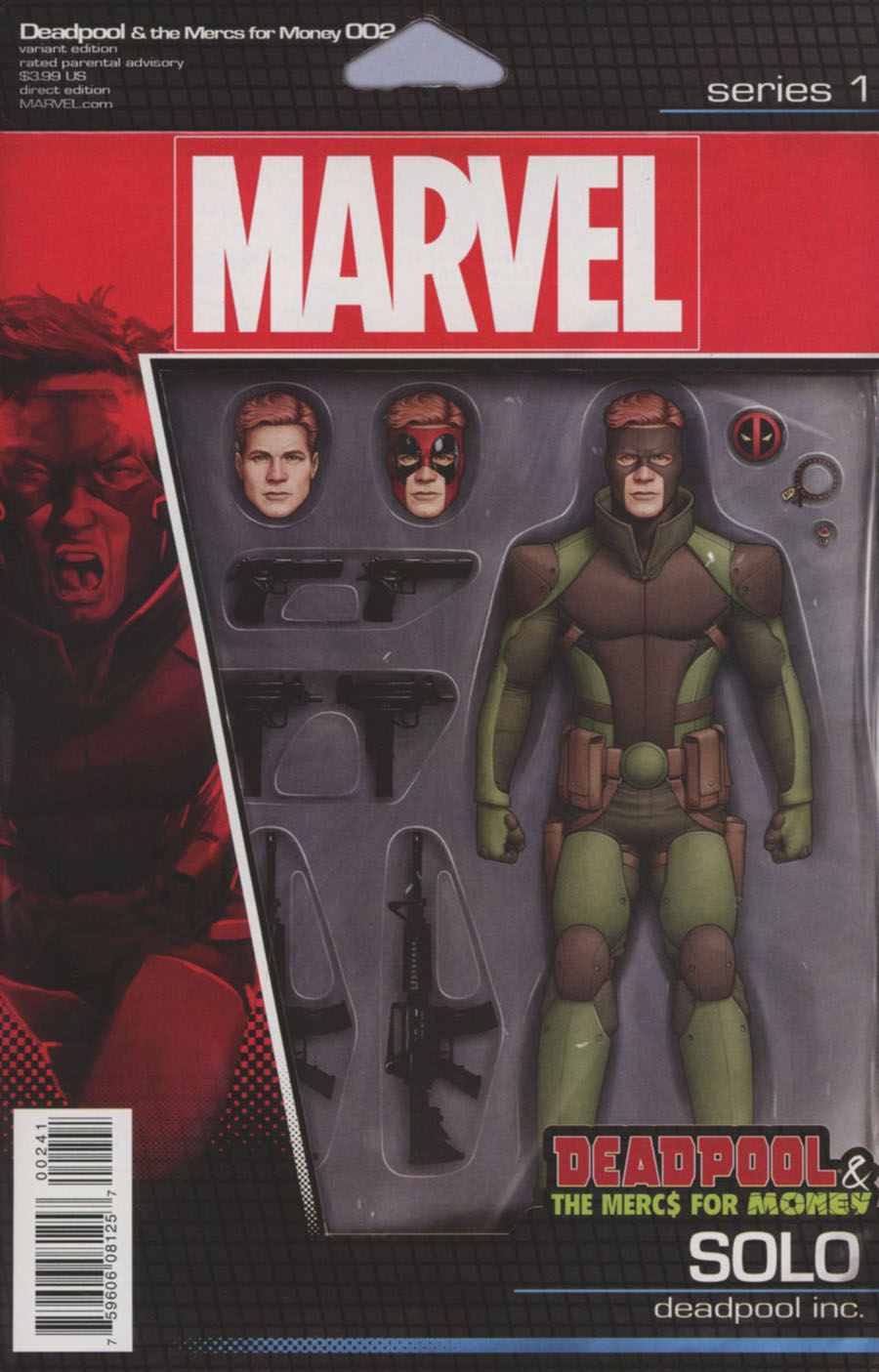 Deadpool And The Mercs For Money #2 Cover B Variant John Tyler Christopher Action Figure Cover