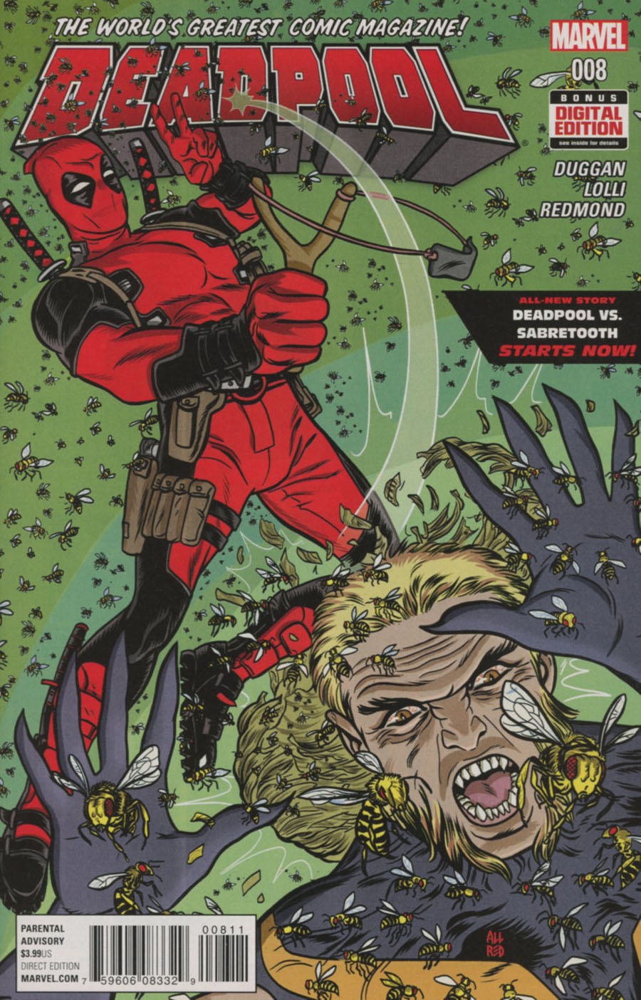 Deadpool Vol 5 #8 Cover A Regular Michael Allred Cover