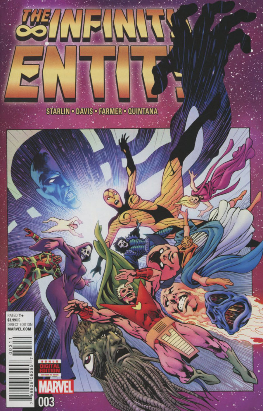 Infinity Entity #3 Cover A Regular Alan Davis Cover