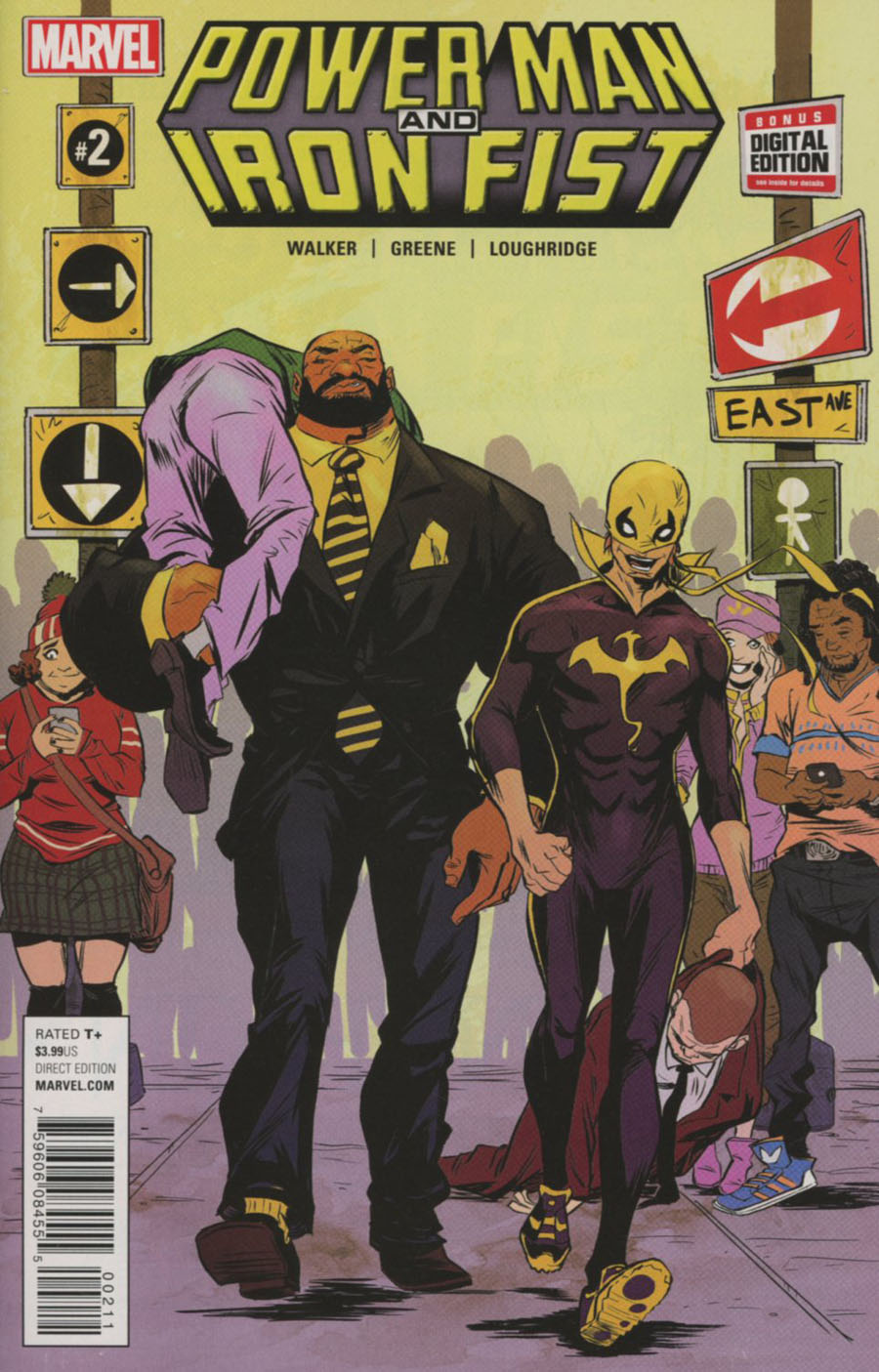 Power Man And Iron Fist Vol 3 #2 Cover A Regular Sanford Greene Cover