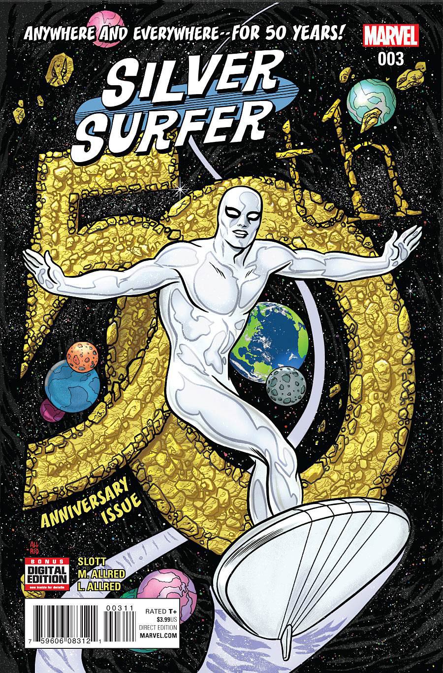 Silver Surfer Vol 7 #3 Cover A Regular Michael Allred Cover