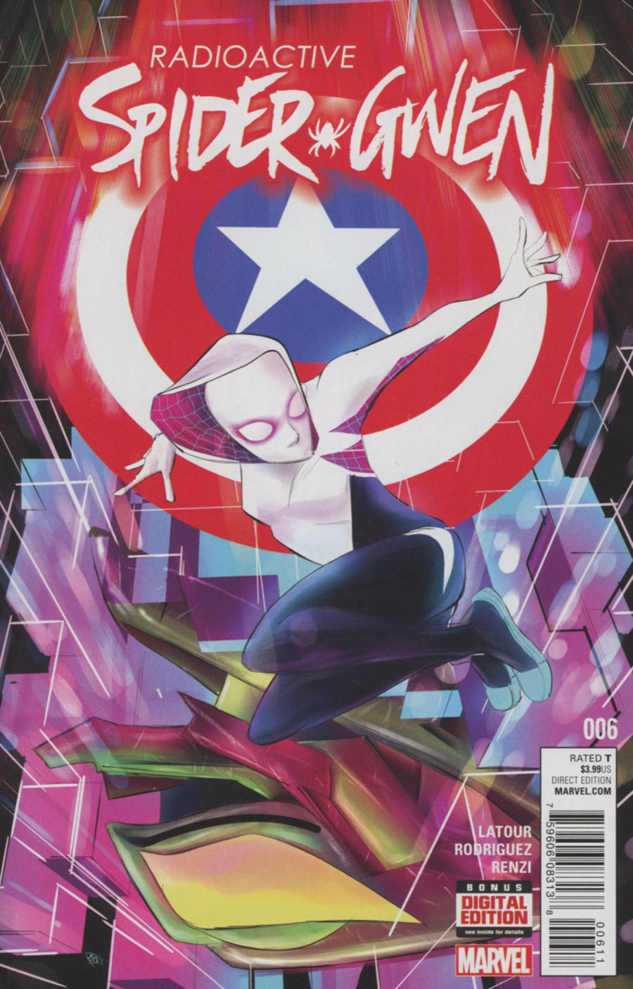 Spider-Gwen Vol 2 #6 Cover A Regular Robbi Rodriguez Cover