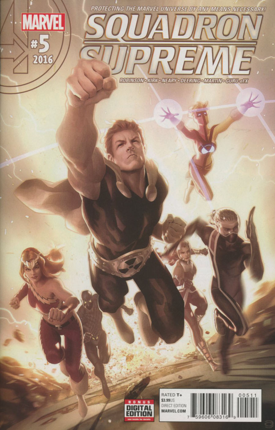 Squadron Supreme Vol 4 #5 Cover A Regular Alex Garner Cover