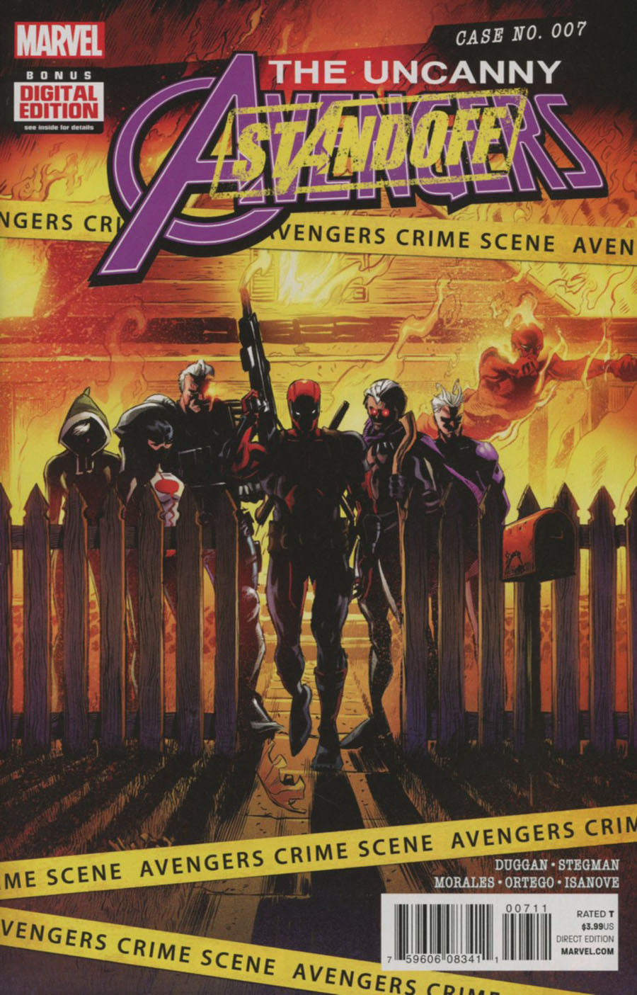 Uncanny Avengers Vol 3 #7 Cover A Regular Ryan Stegman Cover (Standoff Tie-In)