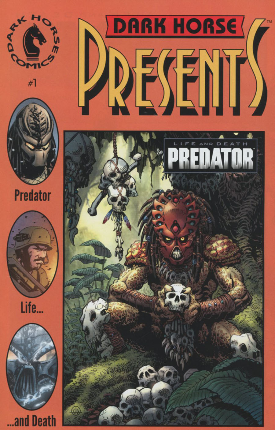Predator Life And Death #1 Cover C Variant Chris Warner Dark Horse 30th Anniversary Cover
