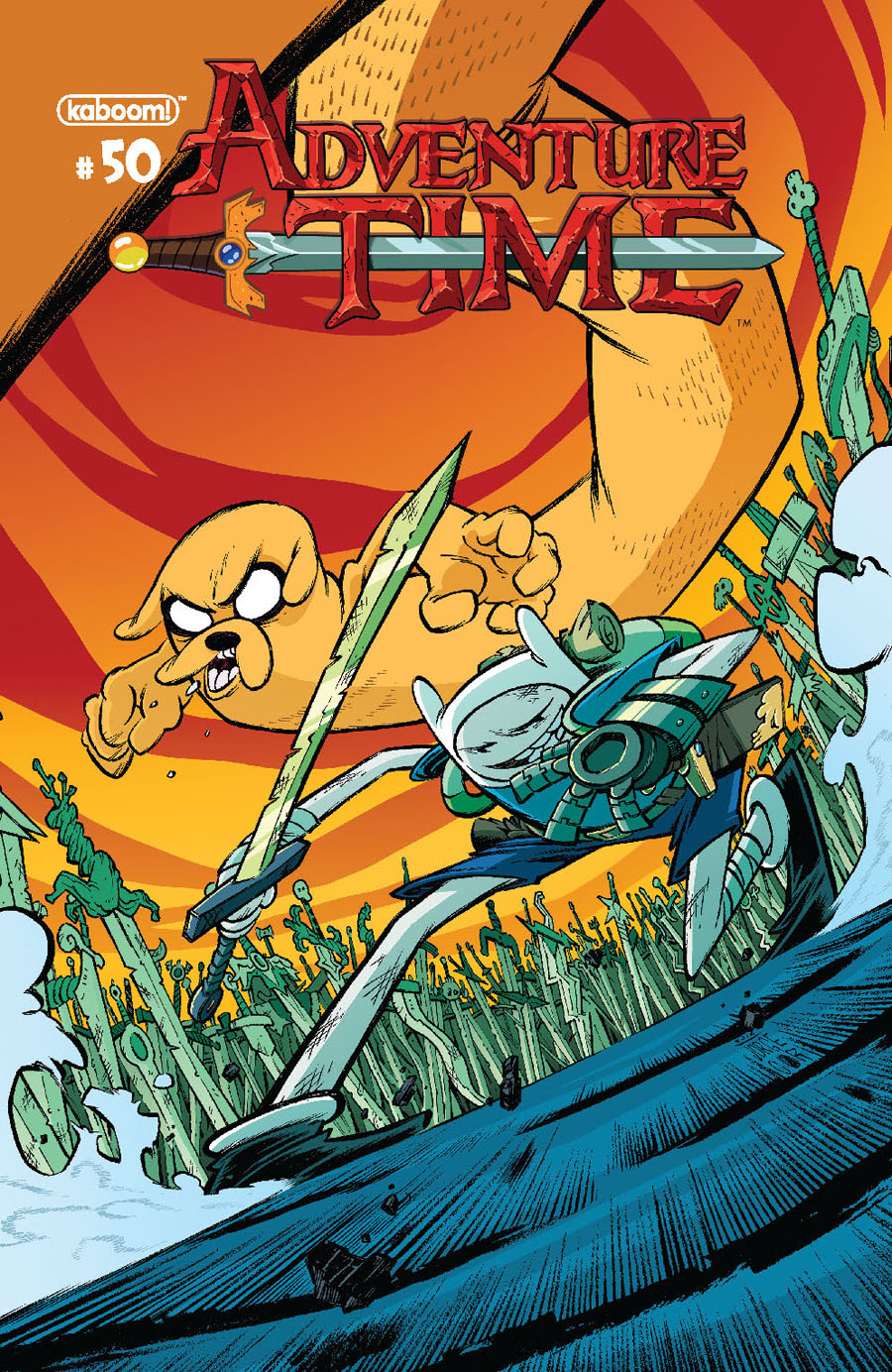 Adventure Time #50 Cover B Variant Jorge Corona Subscription Cover